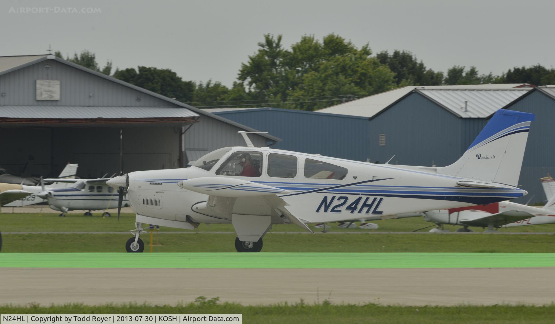 N24HL, 1976 Beech F33A Bonanza C/N CE-660, Airventure 2013
