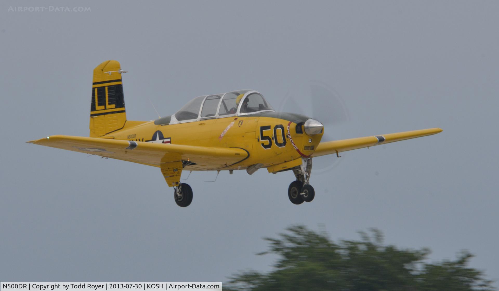 N500DR, 1954 Beech T-34A (A45) Mentor Mentor C/N G-31, Airventure 2013