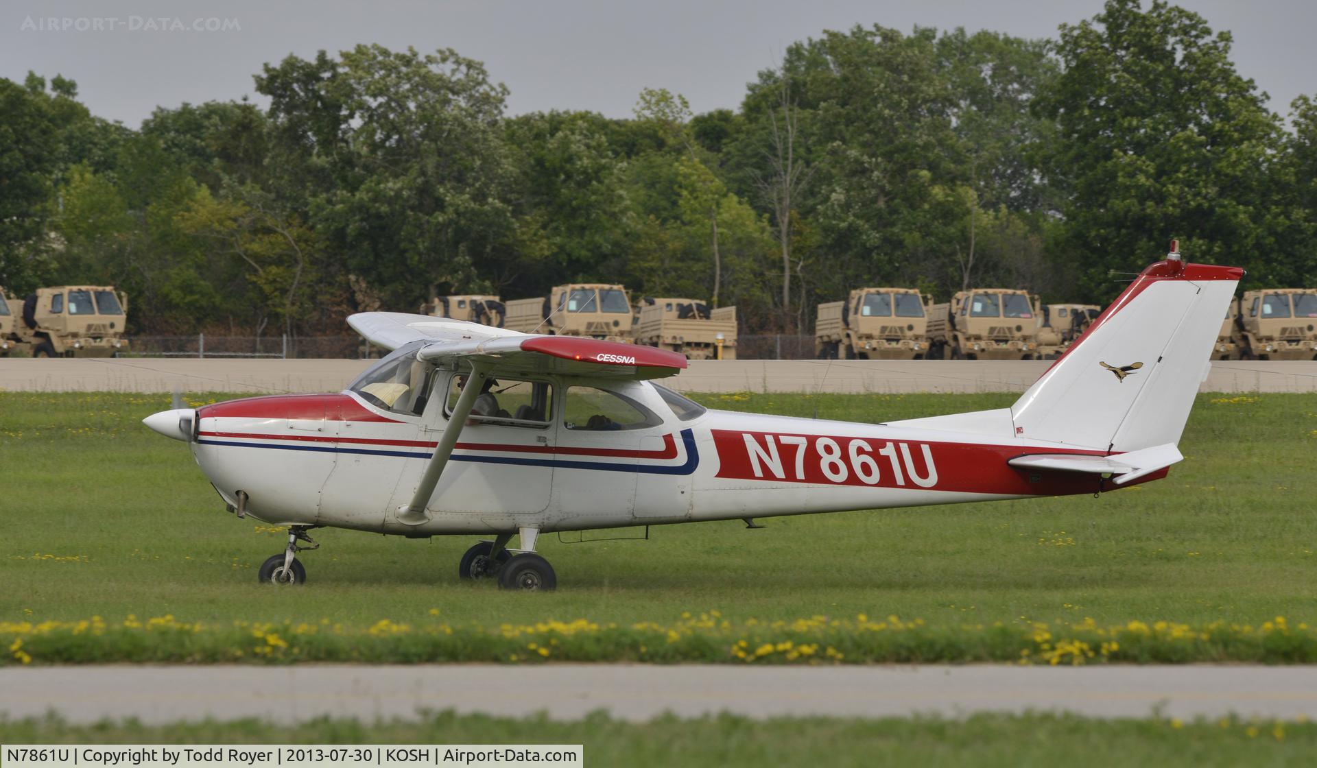 N7861U, 1964 Cessna 172F C/N 17251861, Airventure 2013