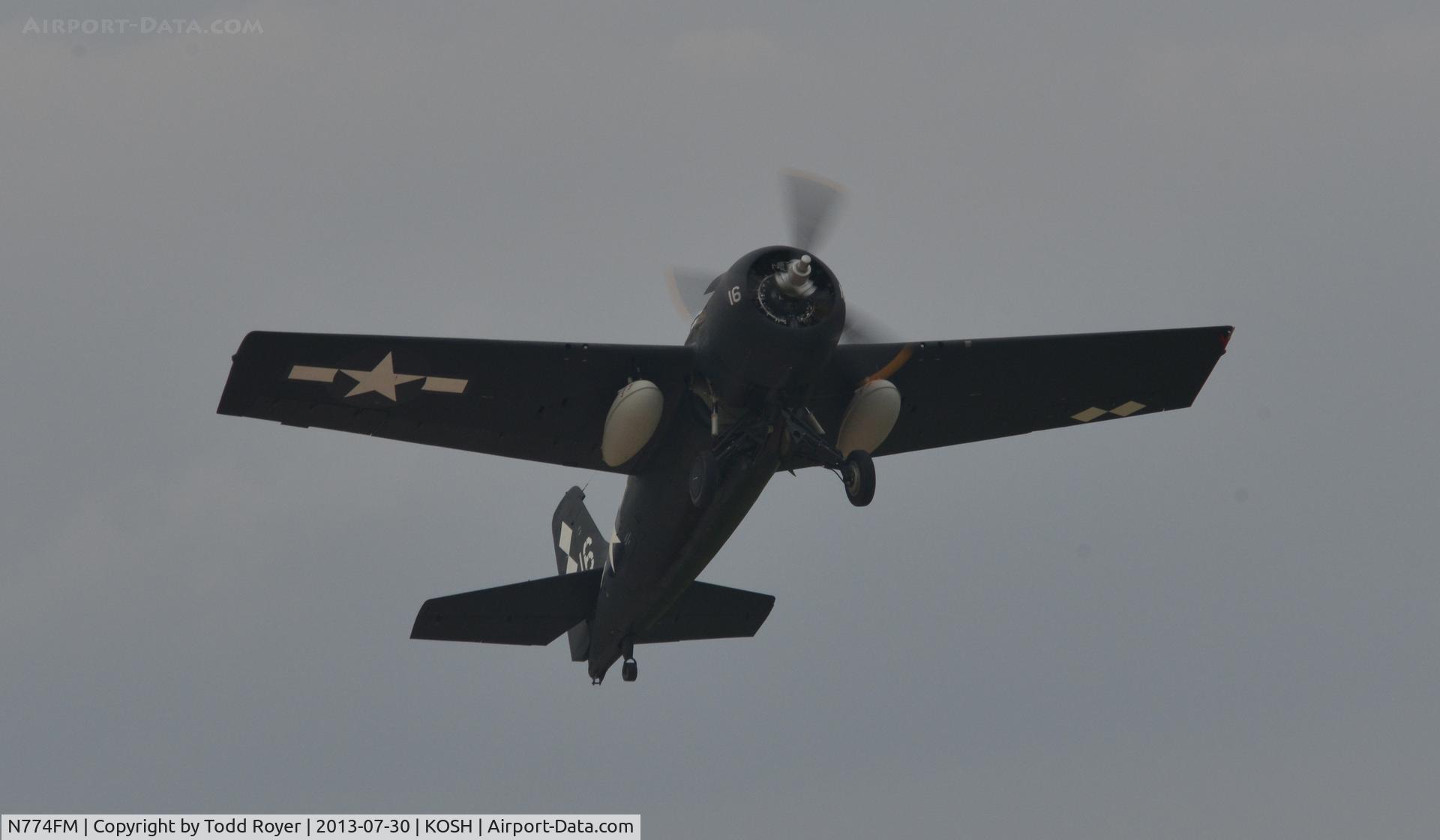 N774FM, General Motors (Grumman) FM-2 Wildcat C/N 5832, Airventure 2013
