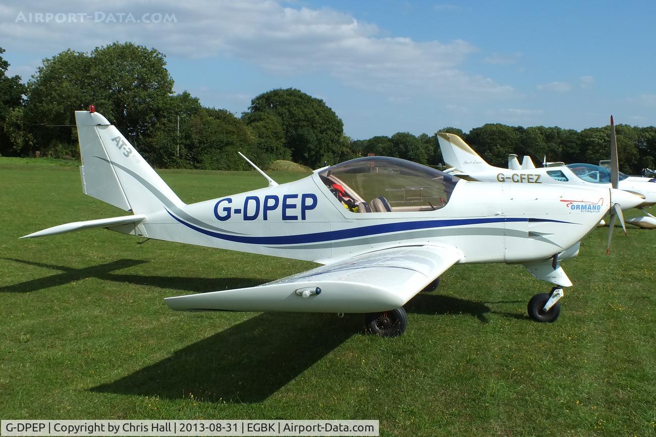 G-DPEP, 2007 Aero AT-3 R100 C/N AT3-027, at the LAA Rally 2013, Sywell