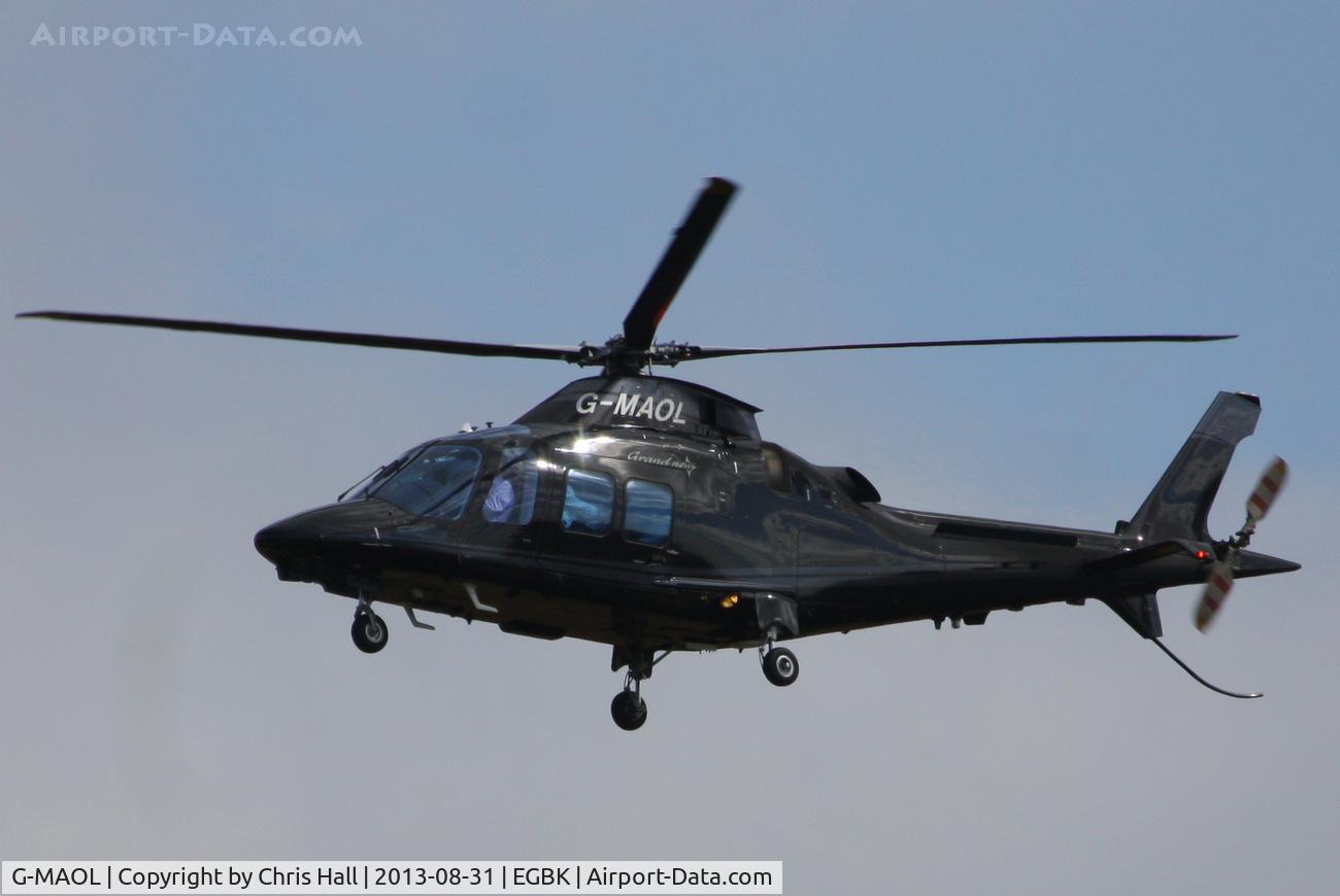 G-MAOL, 2012 AgustaWestland AW-109SP Grand New C/N 22271, at the LAA Rally 2013, Sywell