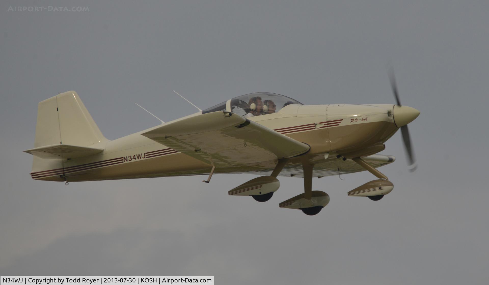 N34WJ, 1994 Vans RV-6A C/N 20493, Airventure 2013