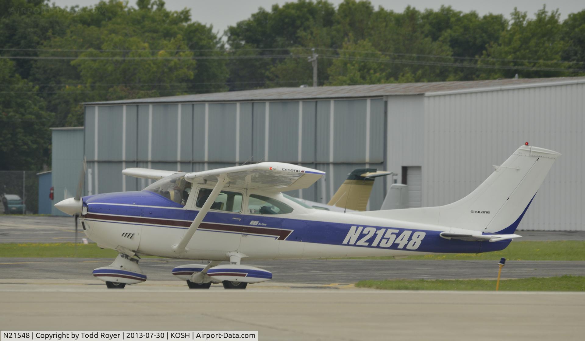 N21548, 1973 Cessna 182P Skylane C/N 18261708, Airventure 2013