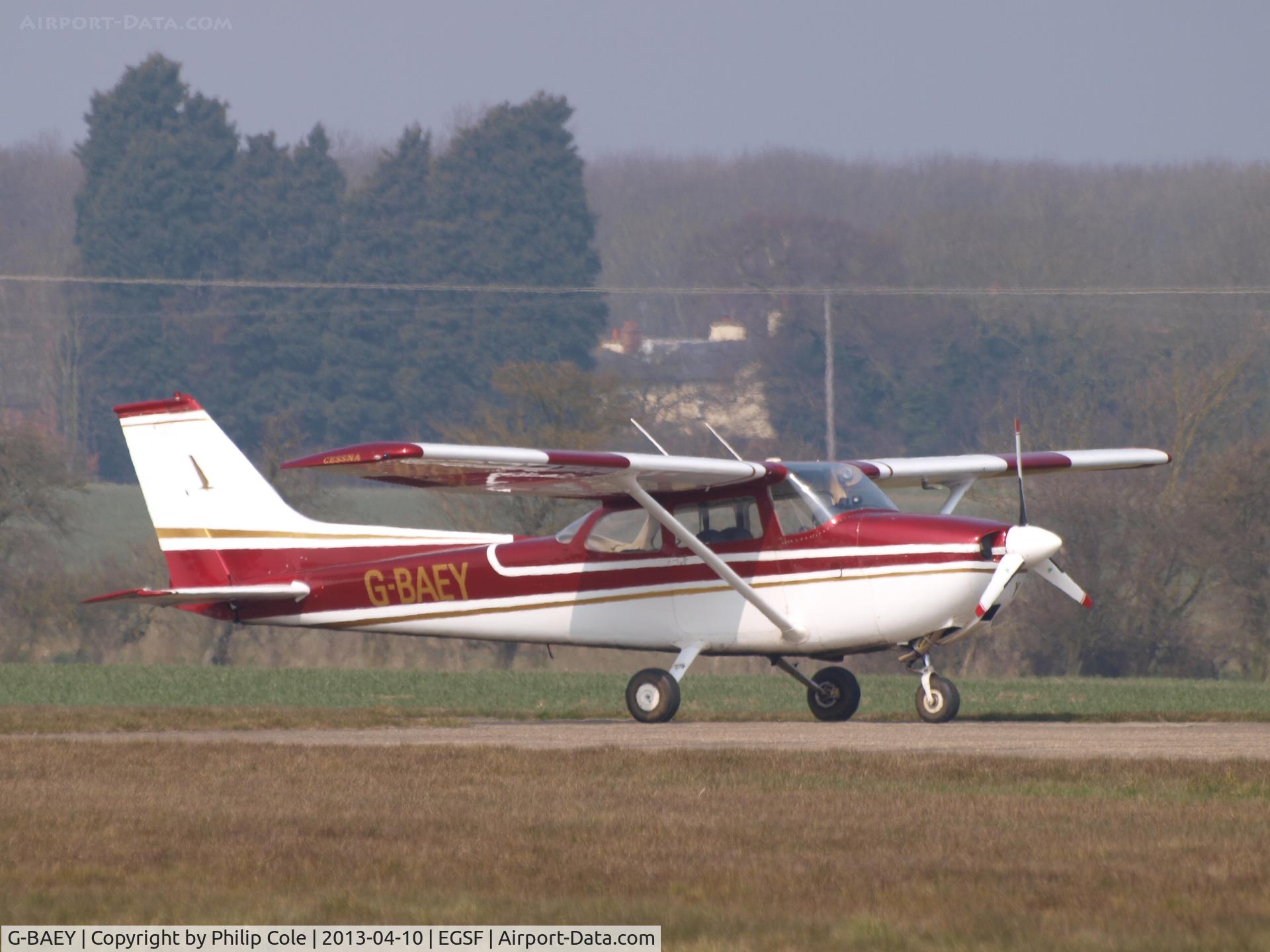 G-BAEY, 1972 Reims F172M Skyhawk Skyhawk C/N 0915, Visitor