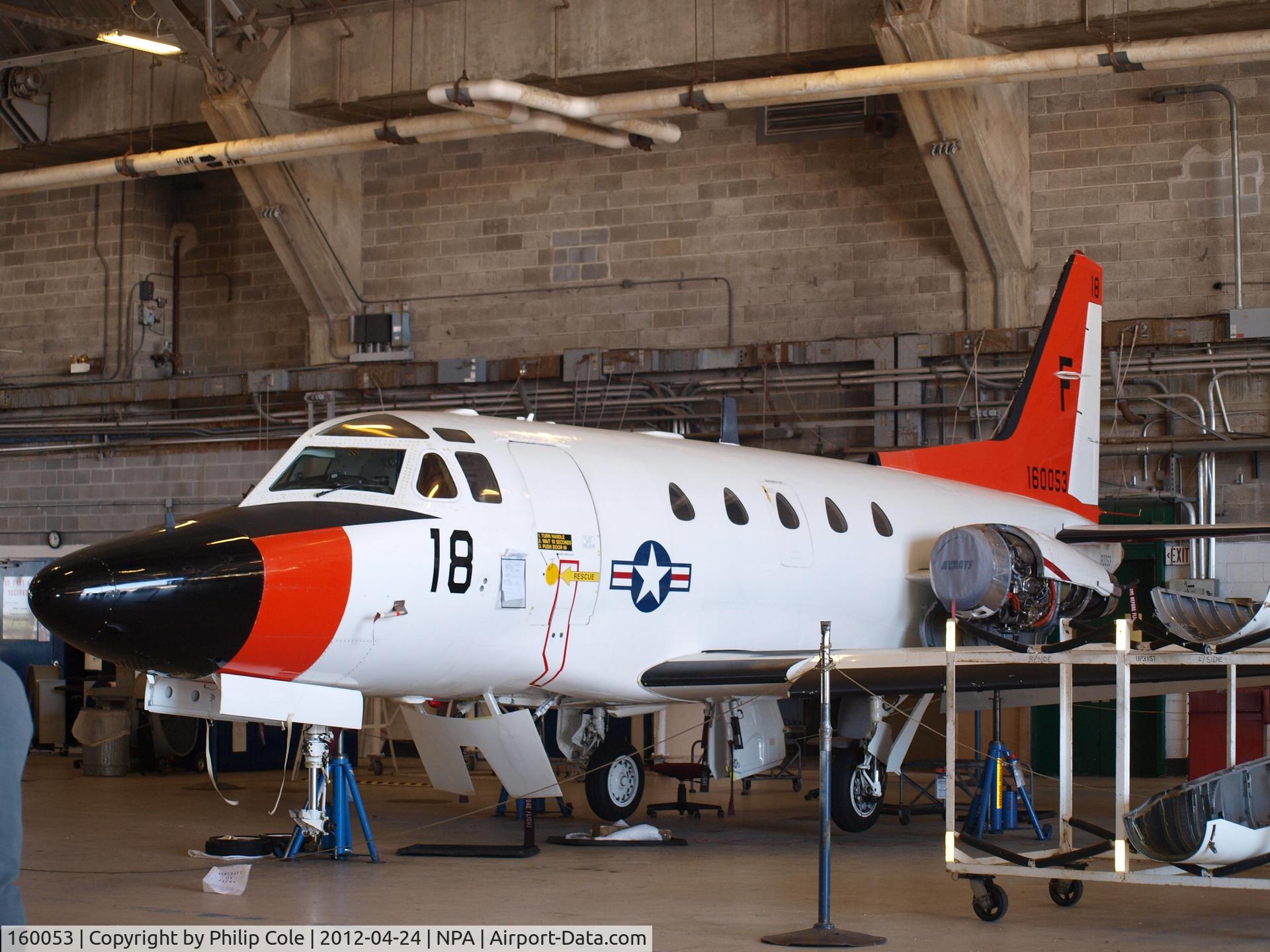 160053, North American Rockwell CT-39G (N-265) Sabreliner C/N 306-104, Base Tour