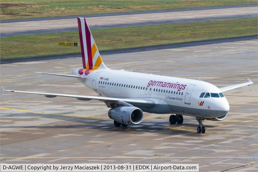 D-AGWE, 2007 Airbus A319-132 C/N 3128, Airbus A319-132