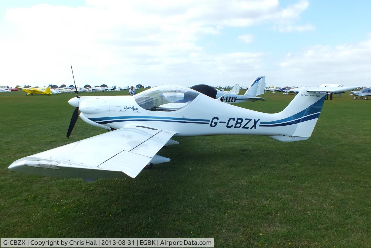 G-CBZX, 2005 Dyn'Aero MCR-01 ULC Banbi C/N PFA 301B-13957, at the LAA Rally 2013, Sywell