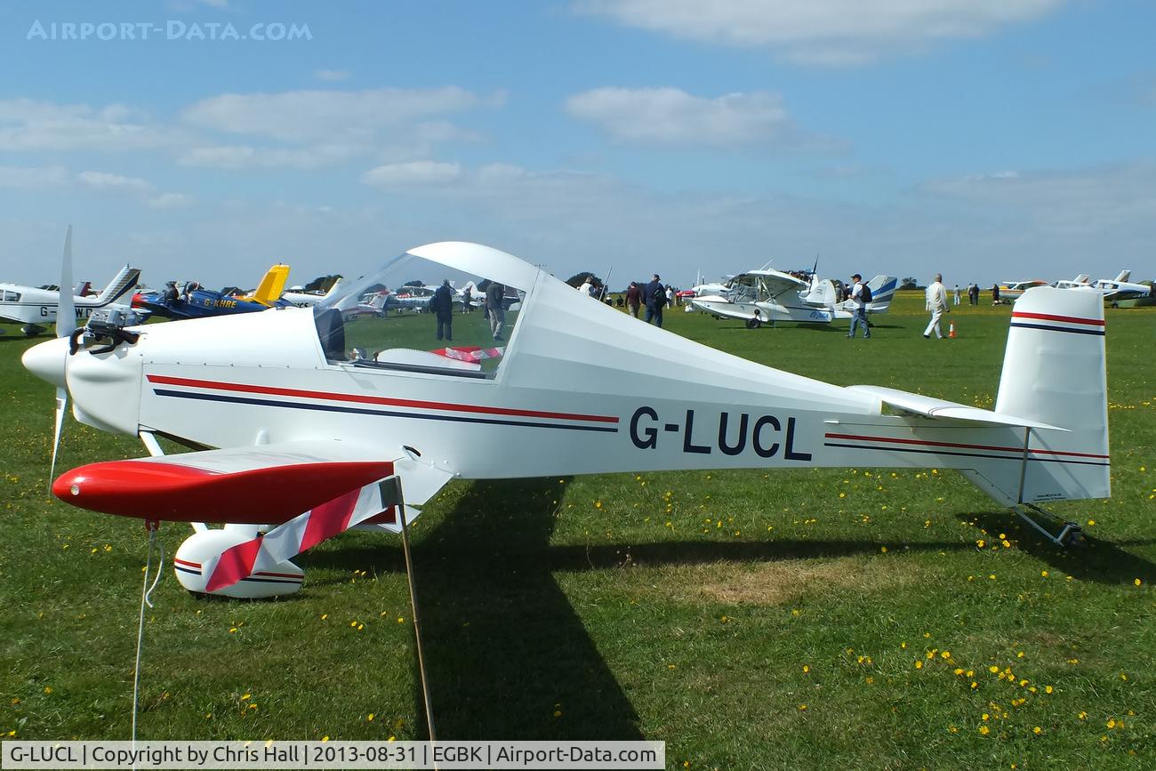 G-LUCL, 2010 Colomban MC-30 Luciole C/N LAA 371-14988, at the LAA Rally 2013, Sywell