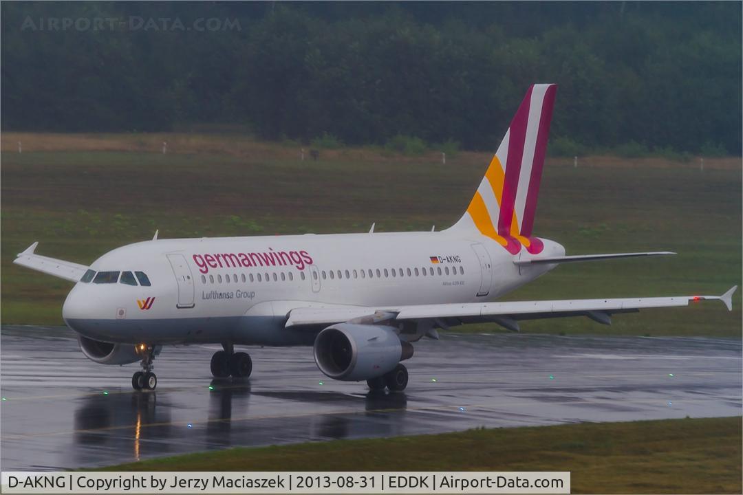 D-AKNG, 1997 Airbus A319-112 C/N 654, Airbus A319-112