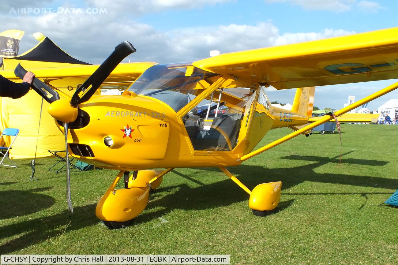G-CHSY, 2013 Aeroprakt A-22LS Foxbat C/N LAA 317B-15186, at the LAA Rally 2013, Sywell