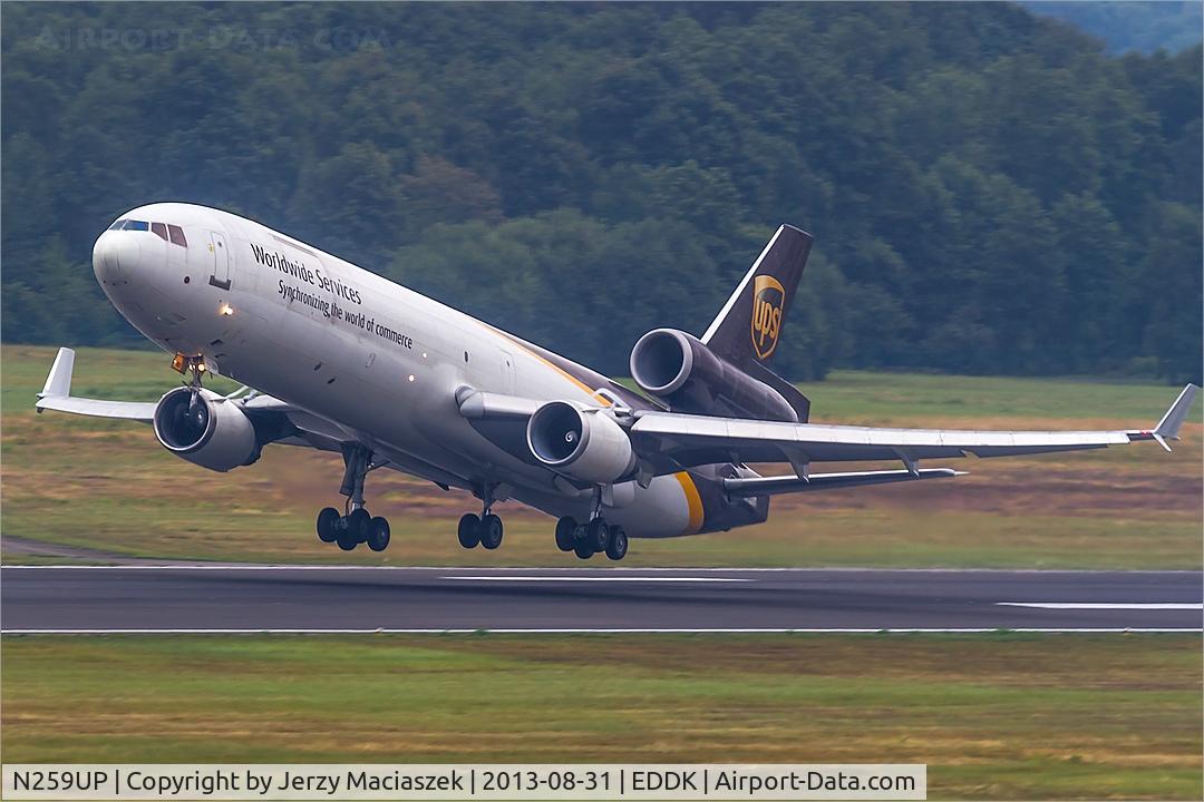 N259UP, 1991 McDonnell Douglas MD-11F C/N 48417, Mcdonnell Douglas MD-11F
