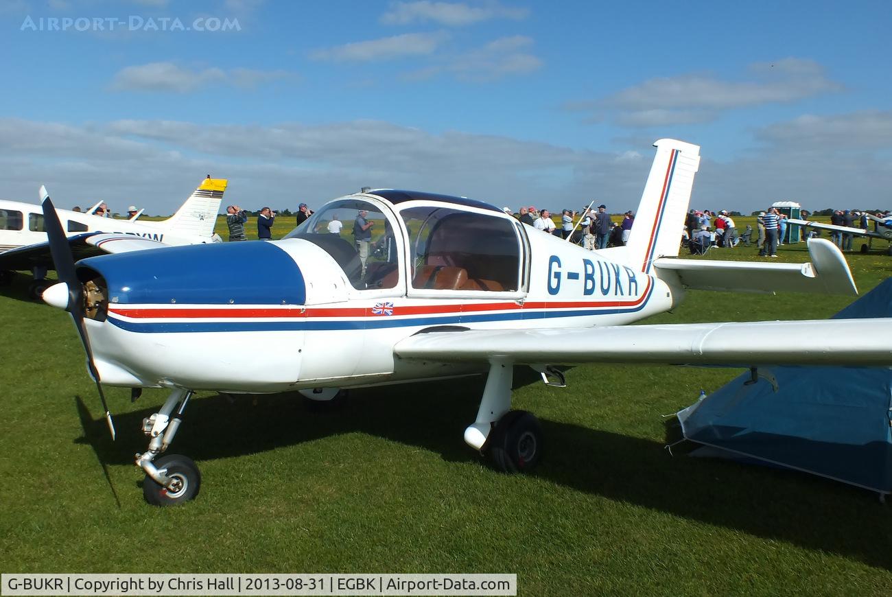 G-BUKR, 1977 Socata MS-880B Rallye Club C/N 2923, at the LAA Rally 2013, Sywell