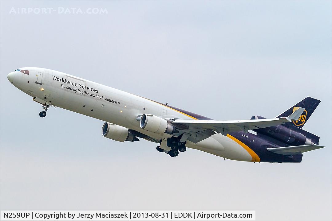 N259UP, 1991 McDonnell Douglas MD-11F C/N 48417, Mcdonnell Douglas MD-11F