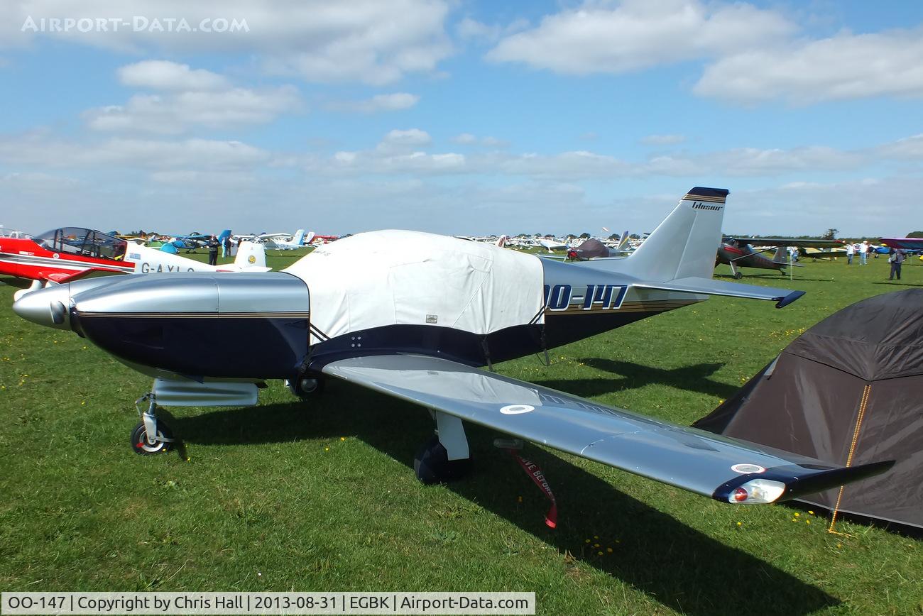 OO-147, 2007 Glasair II-S RG C/N 2378, at the LAA Rally 2013, Sywell