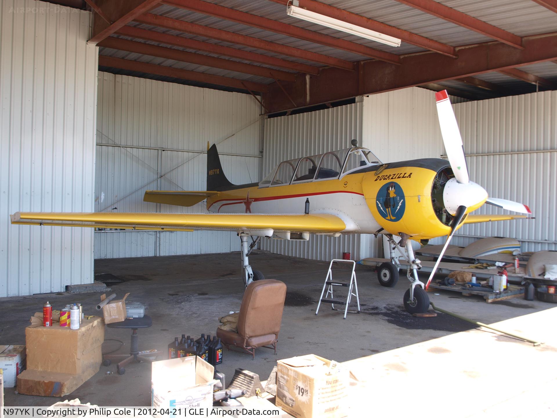 N97YK, 1987 Yakovlev Yak-52 C/N 877507, Based