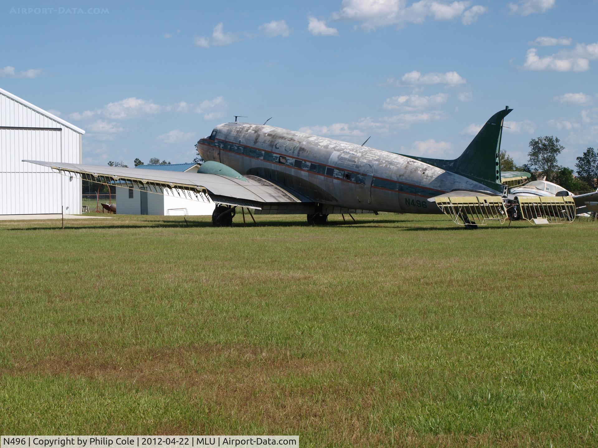 N496, 1940 Douglas DC-3A-269C C/N 2270, Chennault Aviation and Military Museum