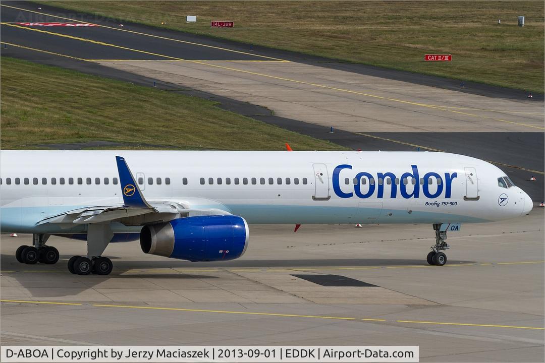 D-ABOA, 1998 Boeing 757-330 C/N 29016, Boeing 757-330