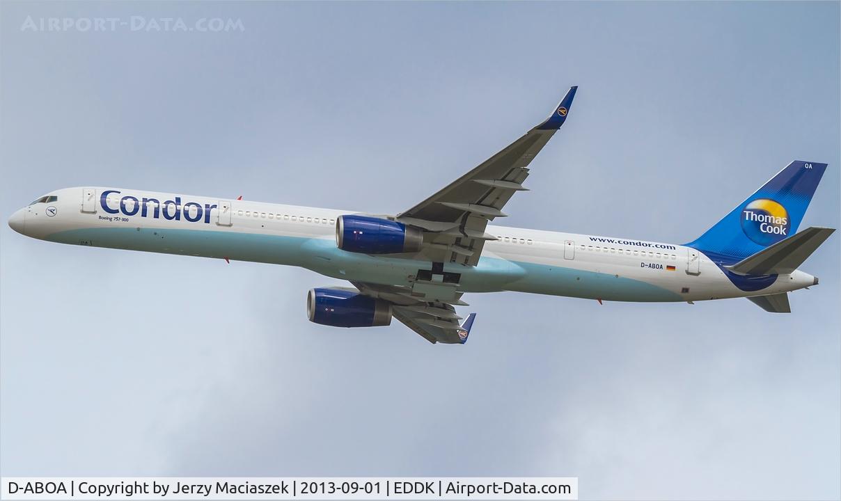 D-ABOA, 1998 Boeing 757-330 C/N 29016, Boeing 757-330