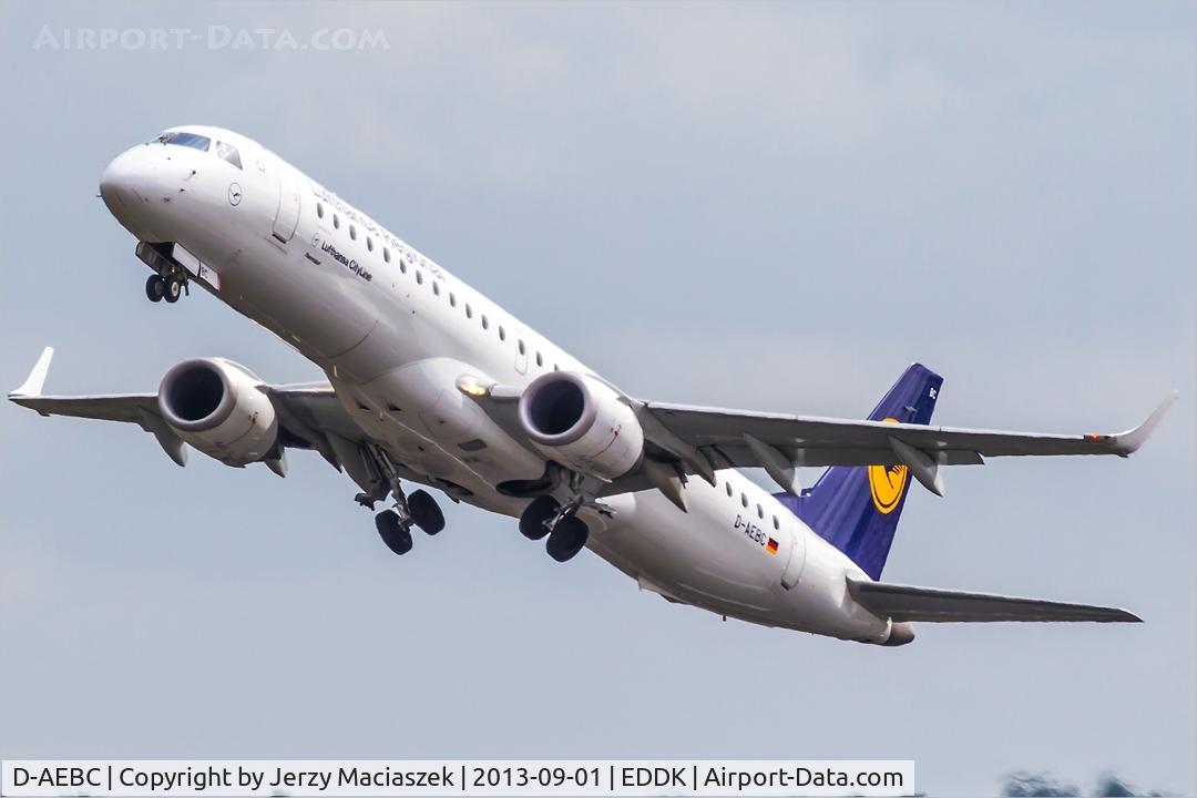 D-AEBC, 2009 Embraer 195LR (ERJ-190-200LR) C/N 19000320, Embraer ERJ-190-200LR 195LR