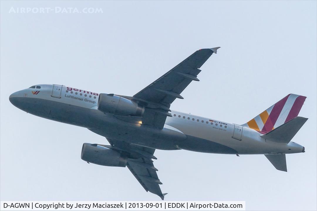 D-AGWN, 2009 Airbus A319-132 C/N 3841, Airbus A319-132