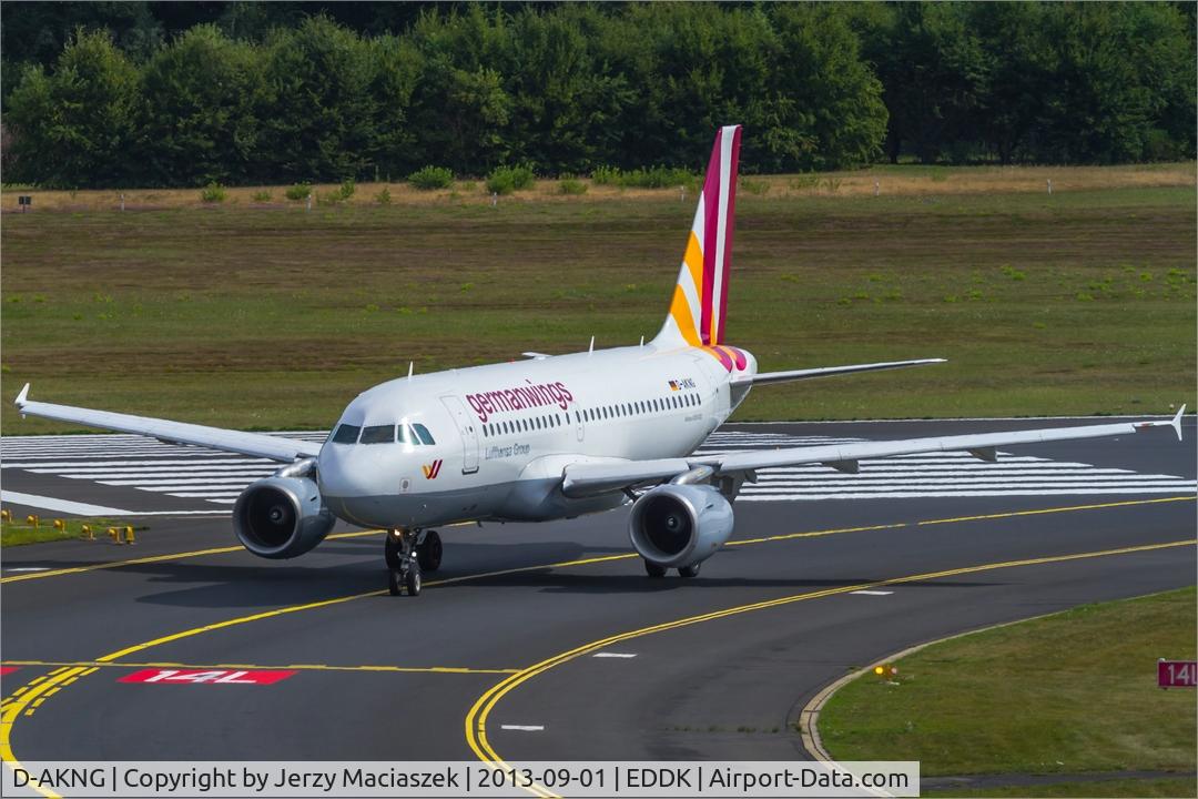 D-AKNG, 1997 Airbus A319-112 C/N 654, Airbus A319-112