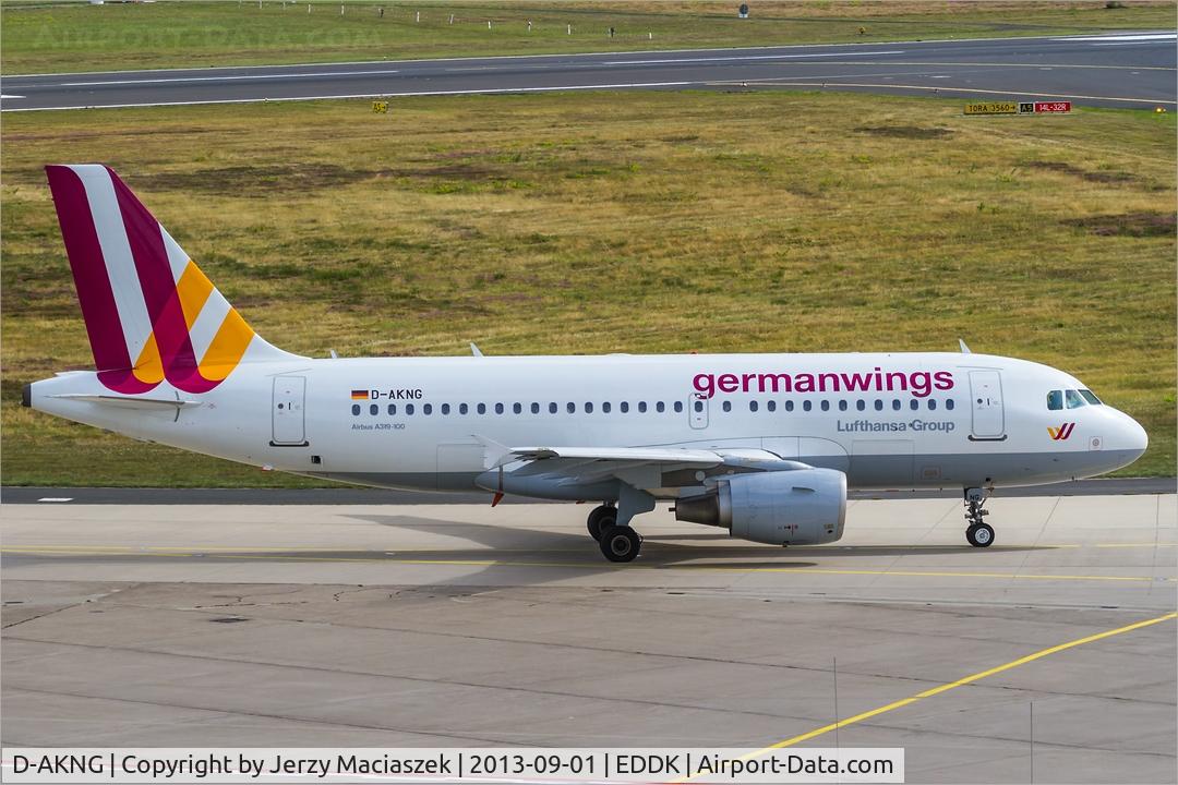 D-AKNG, 1997 Airbus A319-112 C/N 654, Airbus A319-112