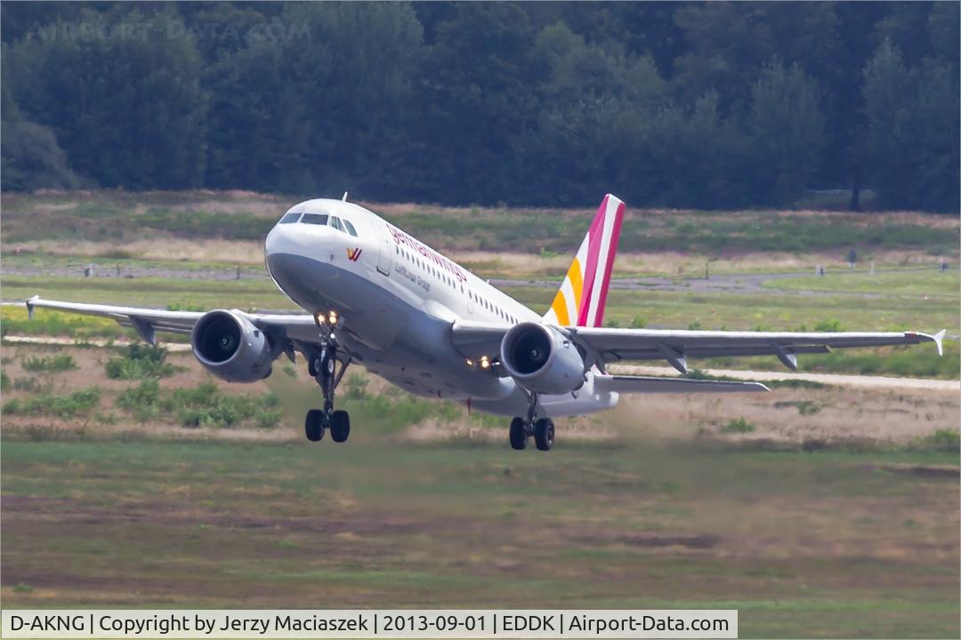 D-AKNG, 1997 Airbus A319-112 C/N 654, Airbus A319-112