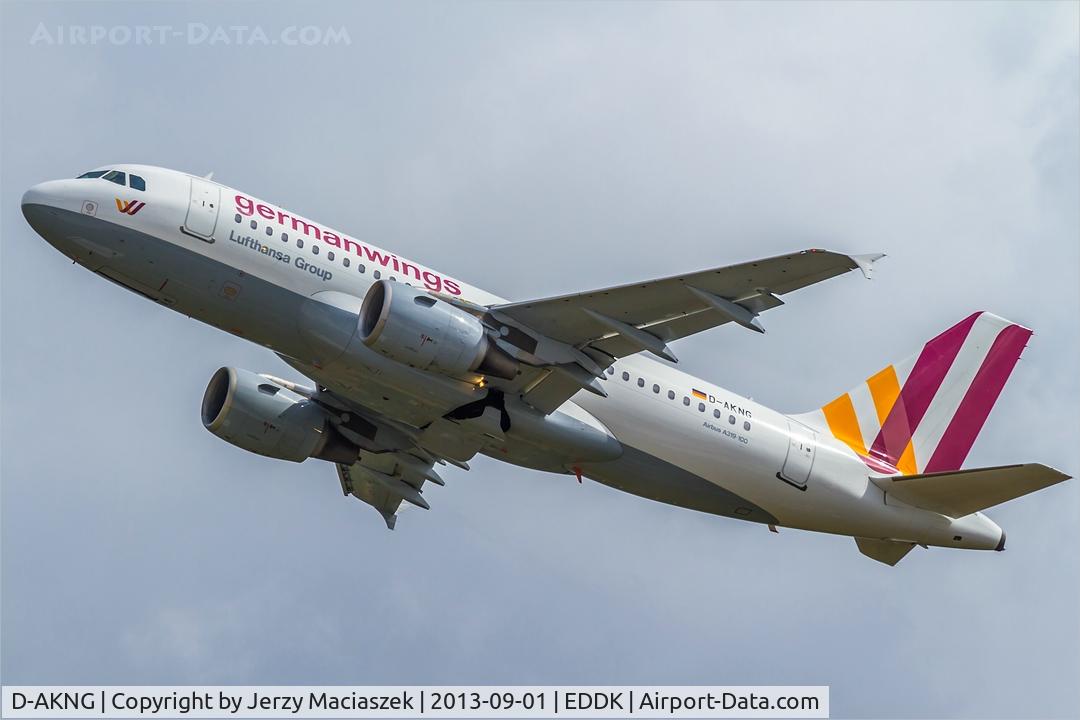 D-AKNG, 1997 Airbus A319-112 C/N 654, Airbus A319-112