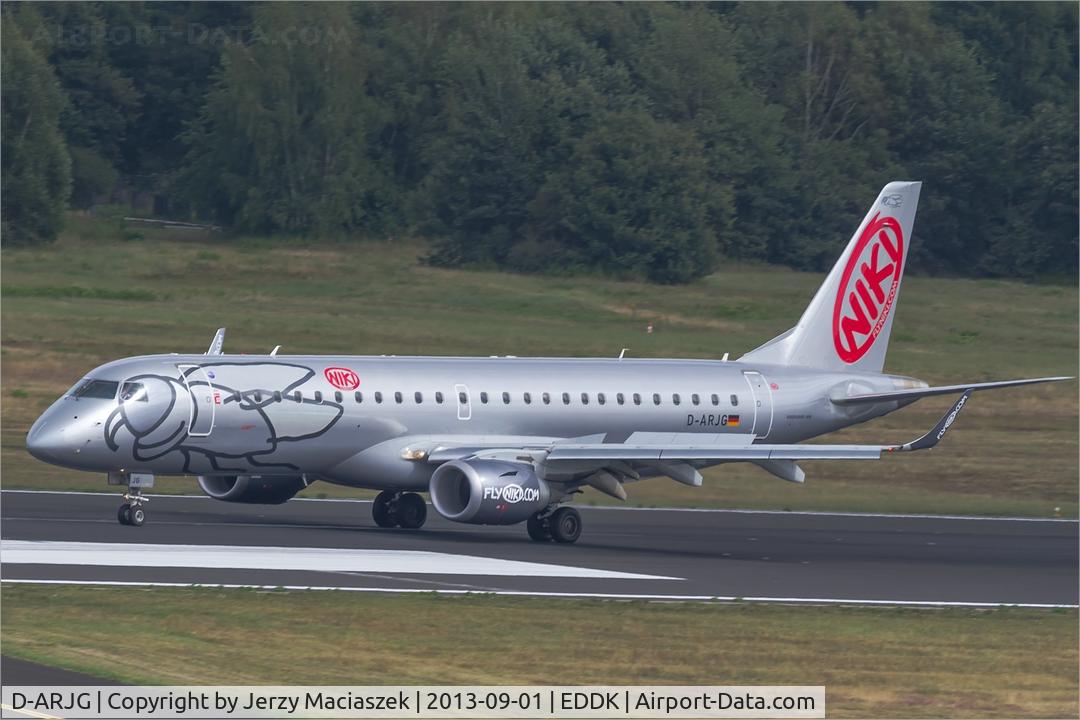 D-ARJG, 2011 Embraer 190LR (ERJ-190-100LR) C/N 19000435, Embraer ERJ-190-100LR 190LR