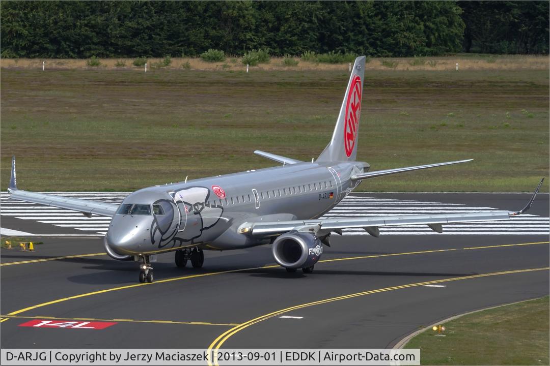 D-ARJG, 2011 Embraer 190LR (ERJ-190-100LR) C/N 19000435, Embraer ERJ-190-100LR 190LR
