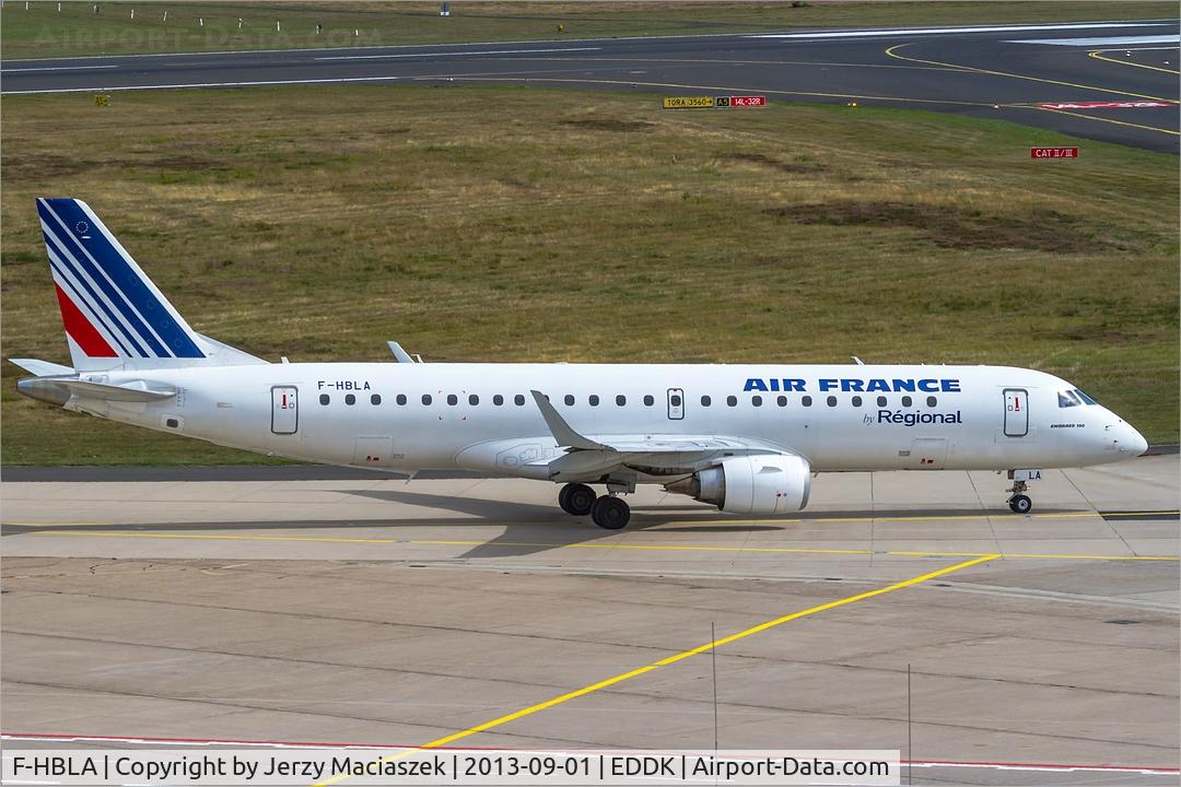 F-HBLA, 2007 Embraer 195LR (ERJ-190-200LR) C/N 19000051, Embraer ERJ-190-200LR 195LR