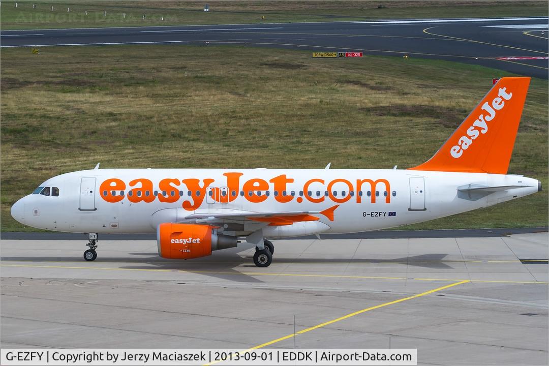 G-EZFY, 2010 Airbus A319-111 C/N 4418, Airbus A319-111