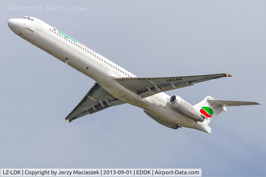 LZ-LDK, 1987 McDonnell Douglas MD-82 (DC-9-82) C/N 49432/1378, McDonnell Douglas MD-82,
