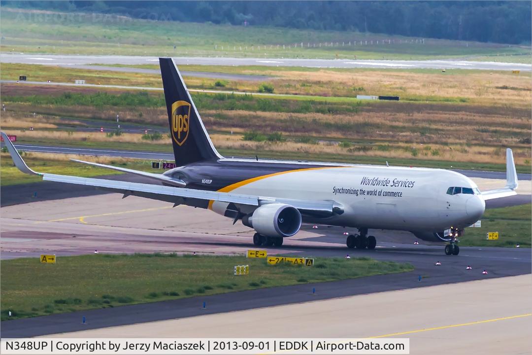 N348UP, 2012 Boeing 767-34A/ER C/N 37872, Boeing 767-34AER