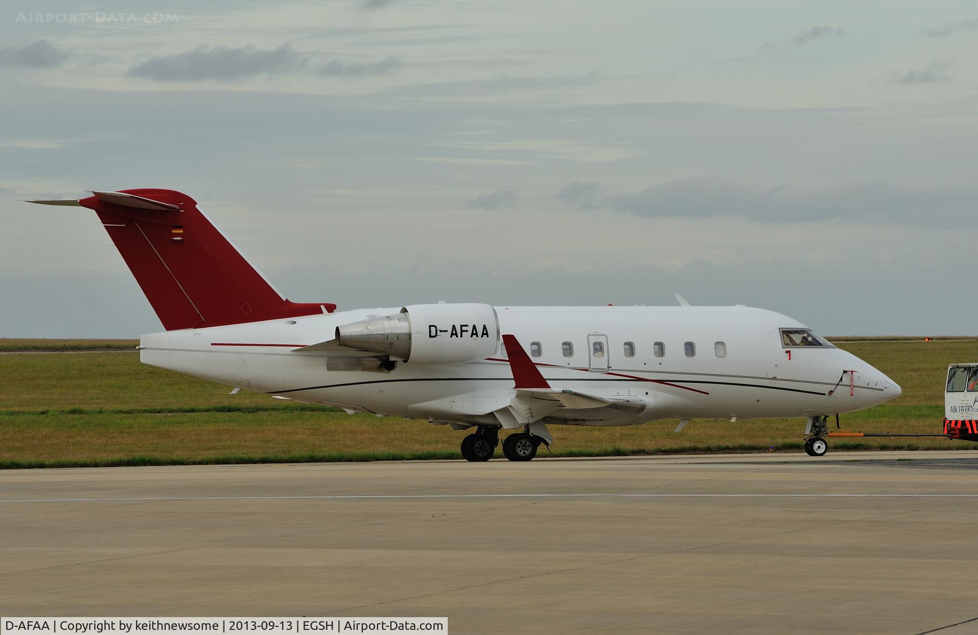 D-AFAA, 1998 Bombardier Challenger 604 (CL-600-2B16) C/N 5397, Being towed to spray shop !
