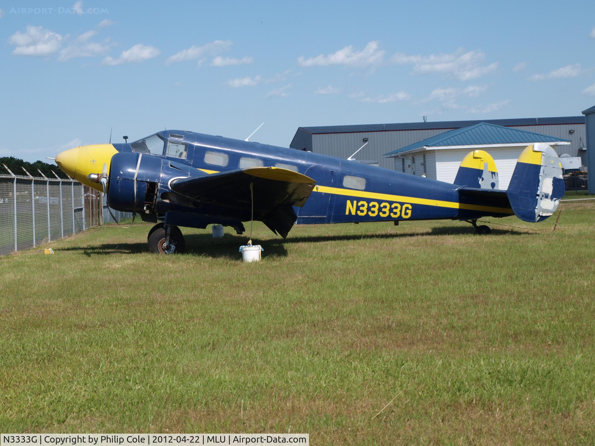 N3333G, 1951 Beech C-45H Expeditor C/N AF-256, Chennault Aviation and Military Museum