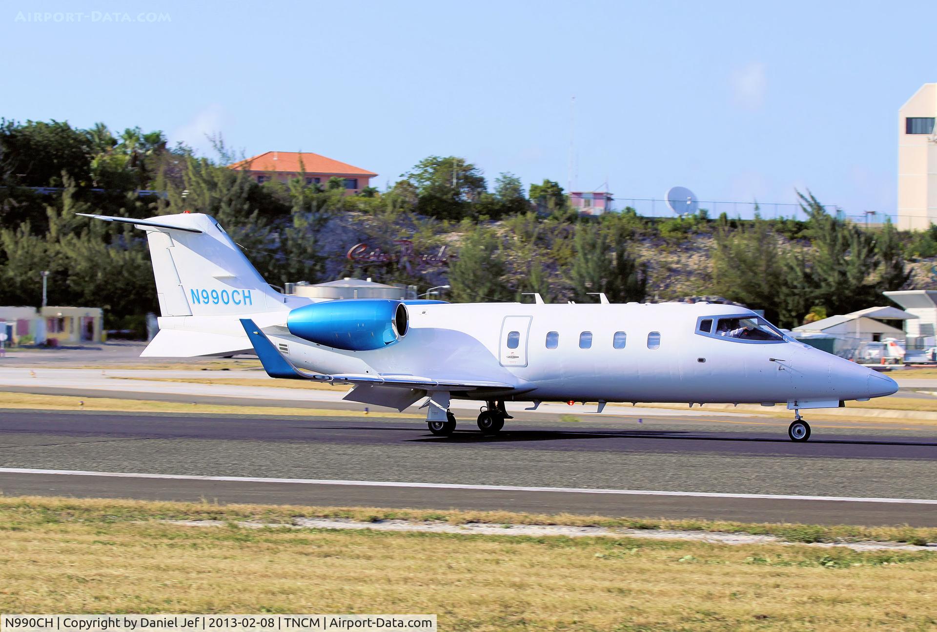 N990CH, 1988 Learjet 55C C/N 55C-136, N990CH