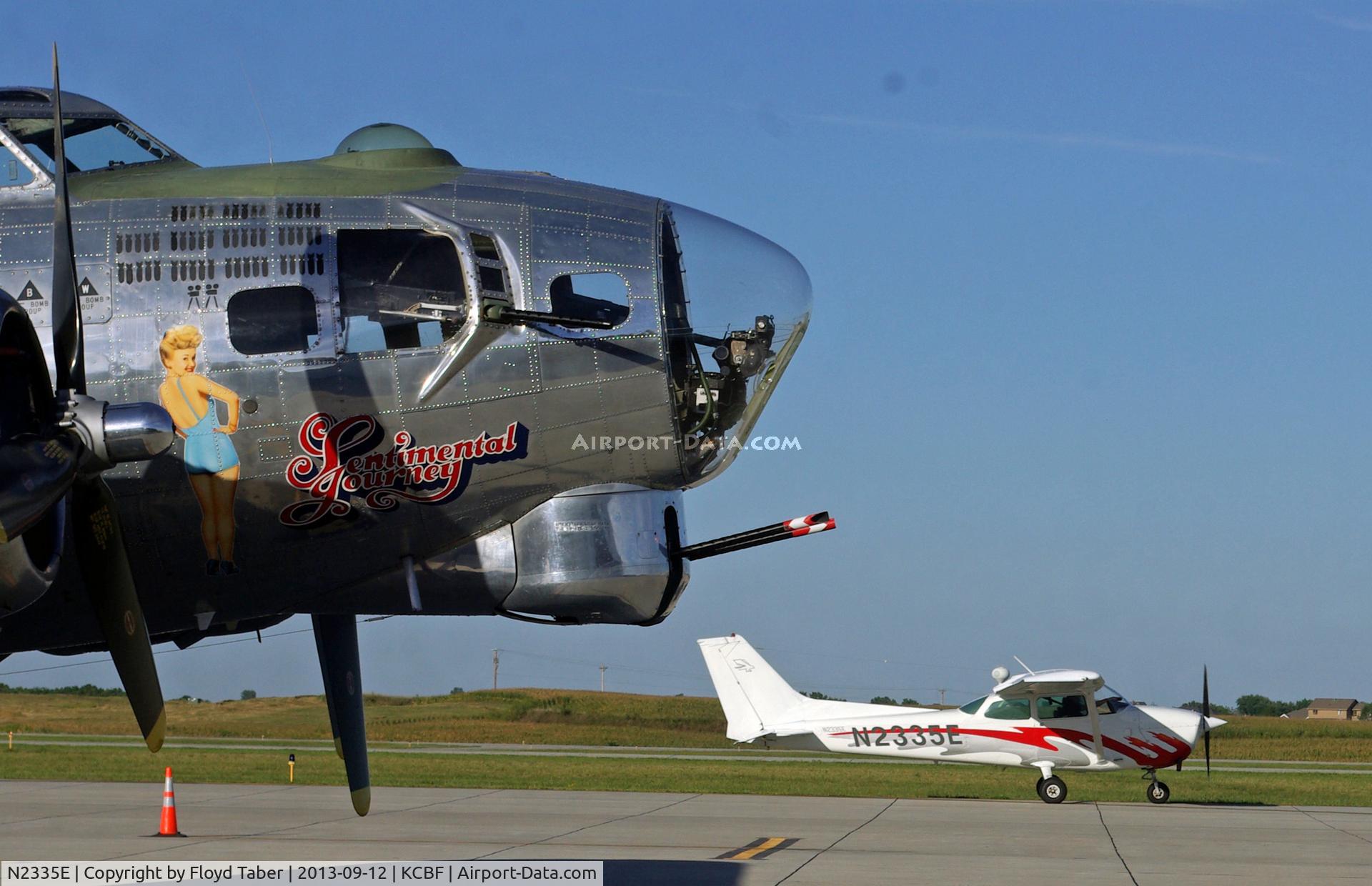 N2335E, 1978 Cessna 172N C/N 17271240, Just landed