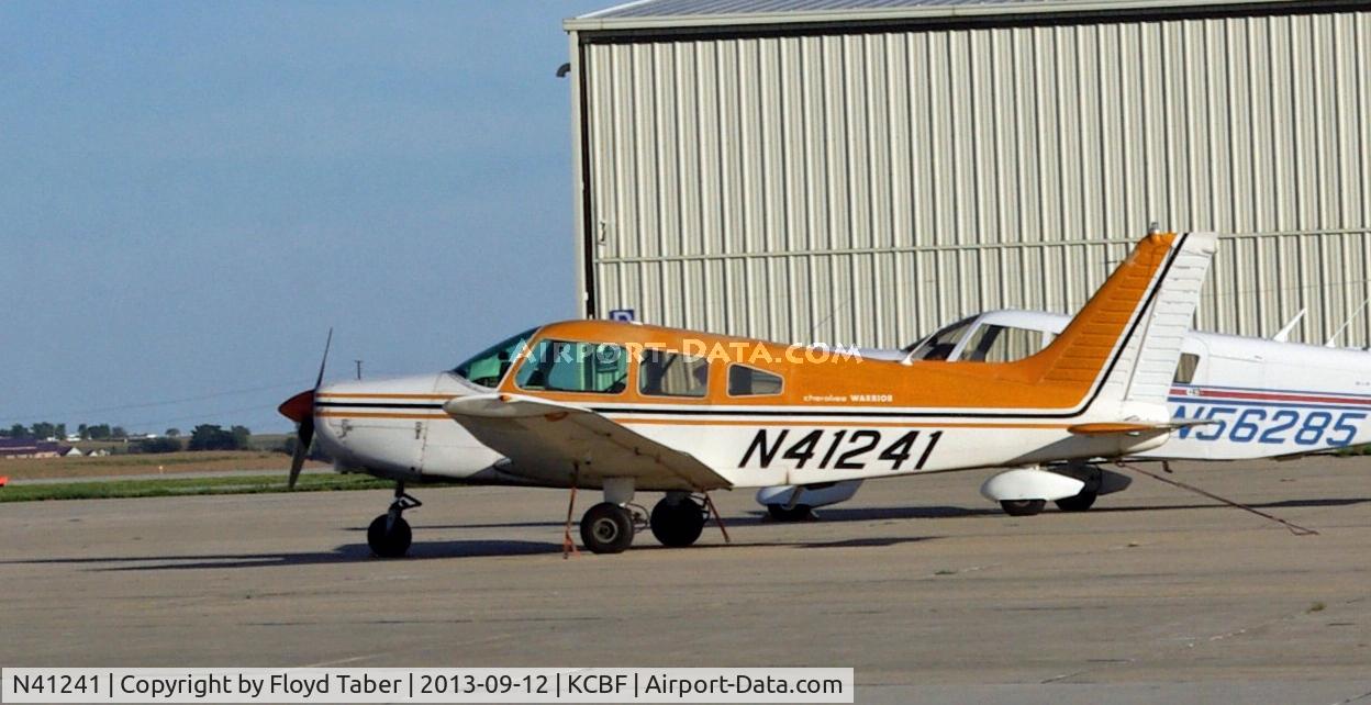 N41241, 1974 Piper PA-28-151 C/N 28-7415144, Sitting on the ramp