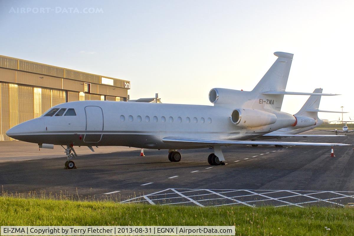 EI-ZMA, 2004 Dassault Falcon 900EX C/N 134, At East Midlands Airport