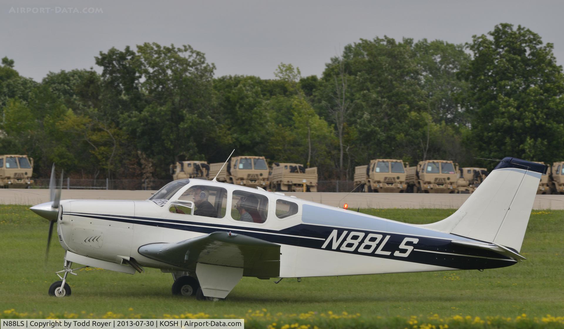 N88LS, 1962 Beech 35-A33 Debonair C/N CD-345, Airventure 2013