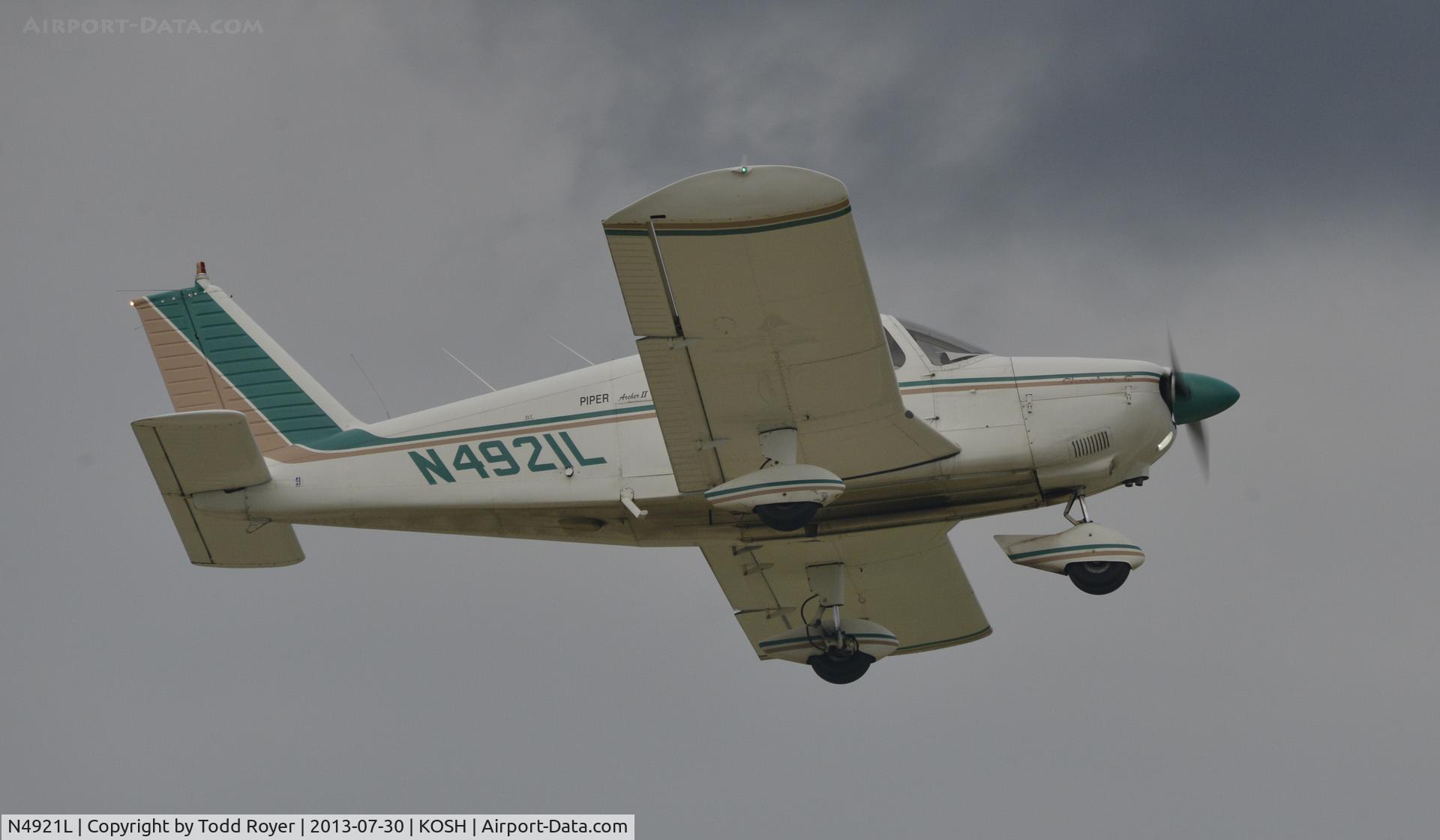 N4921L, 1967 Piper PA-28-180 C/N 28-4286, Airventure 2013