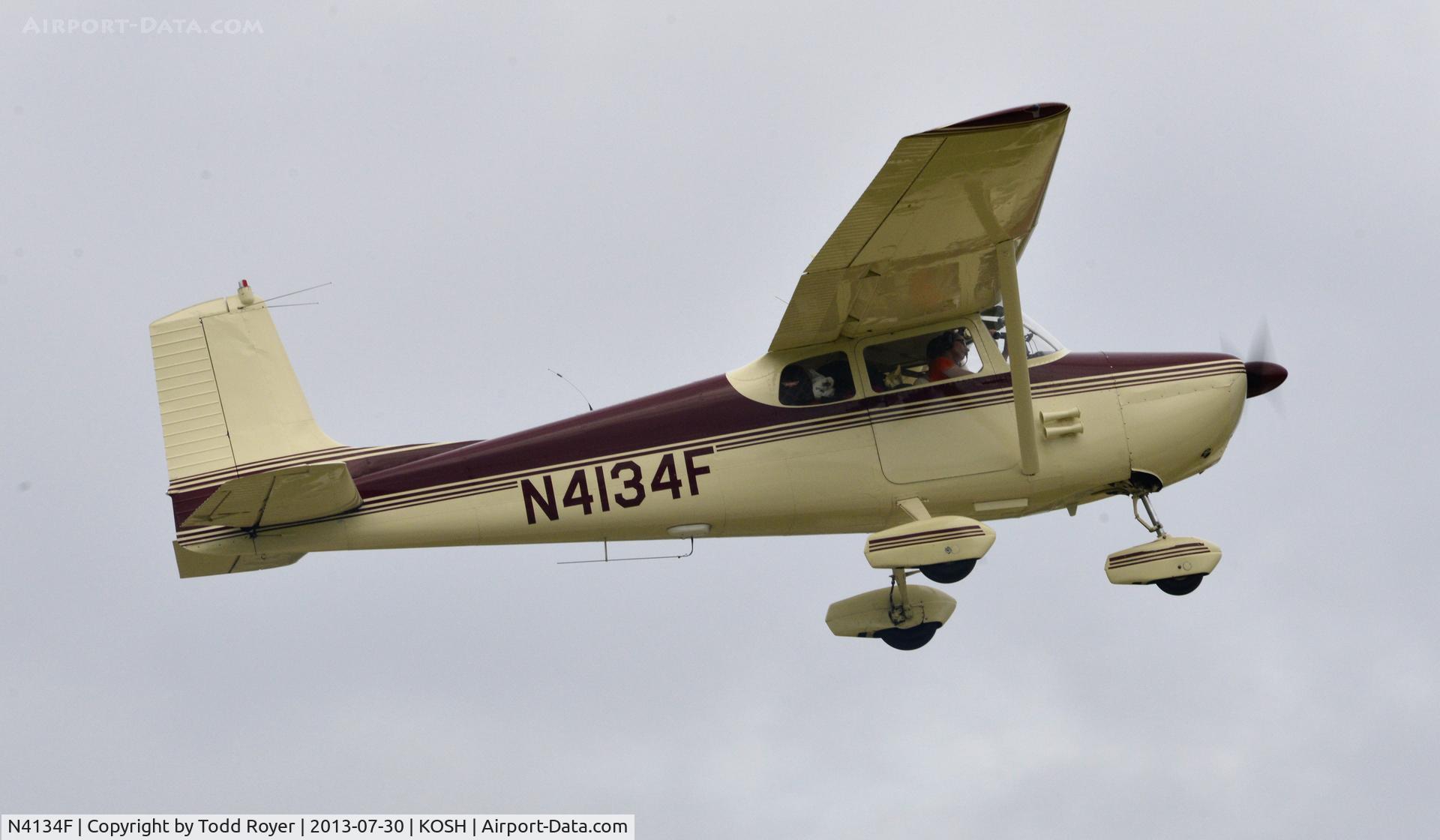 N4134F, 1958 Cessna 172 C/N 46034, Airventure 2013