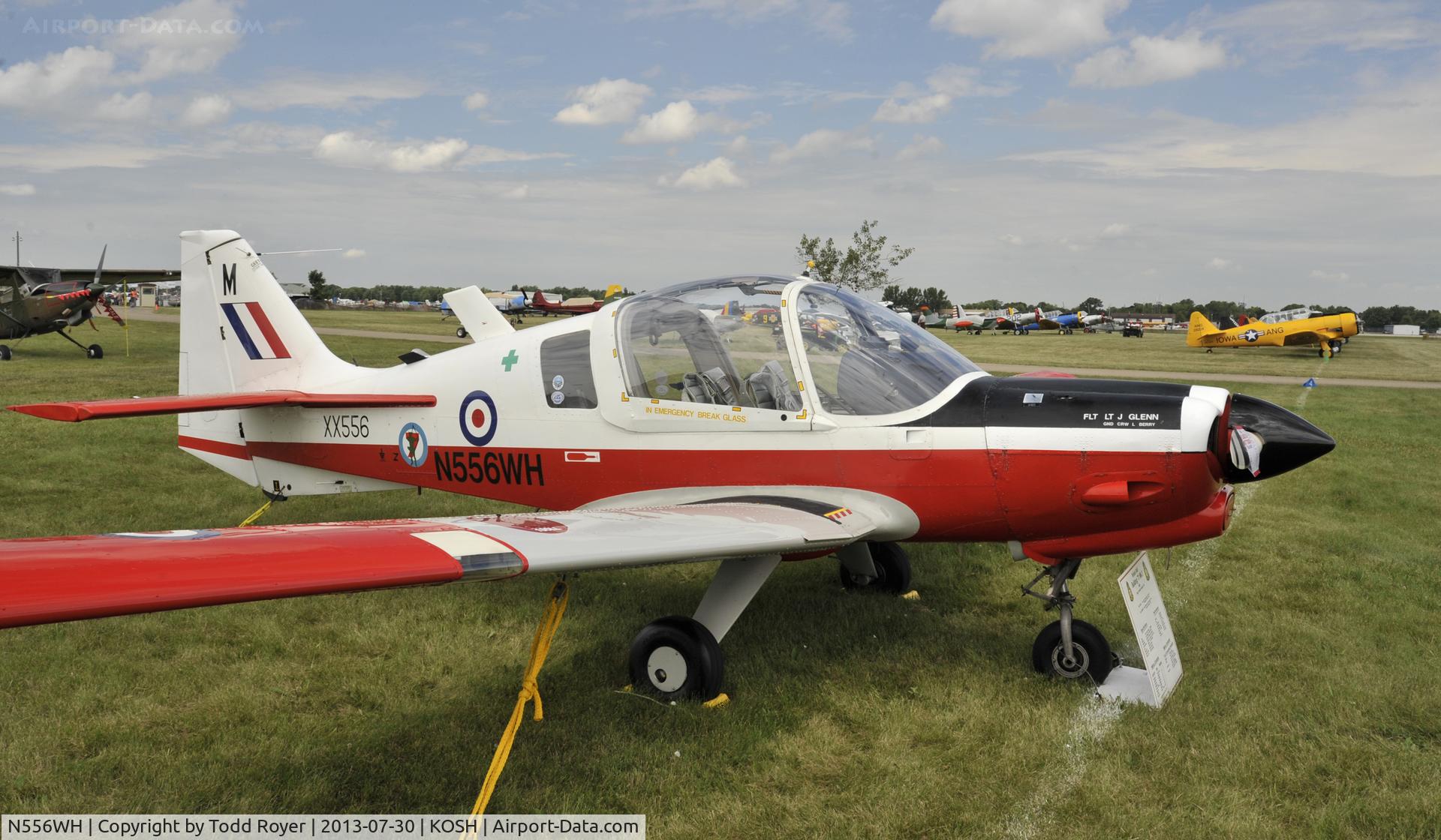 N556WH, 1975 Scottish Aviation Bulldog T.1 C/N BH120/249, Airventure 2013