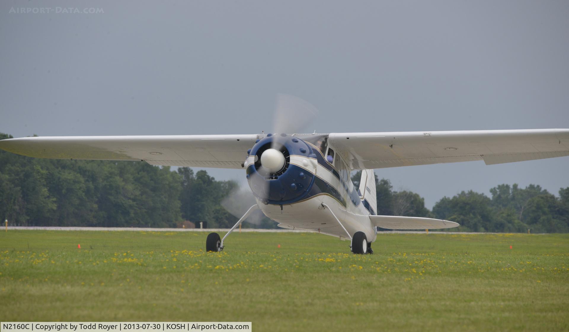 N2160C, 1954 Cessna 195B Businessliner C/N 16145, Airventure 2013