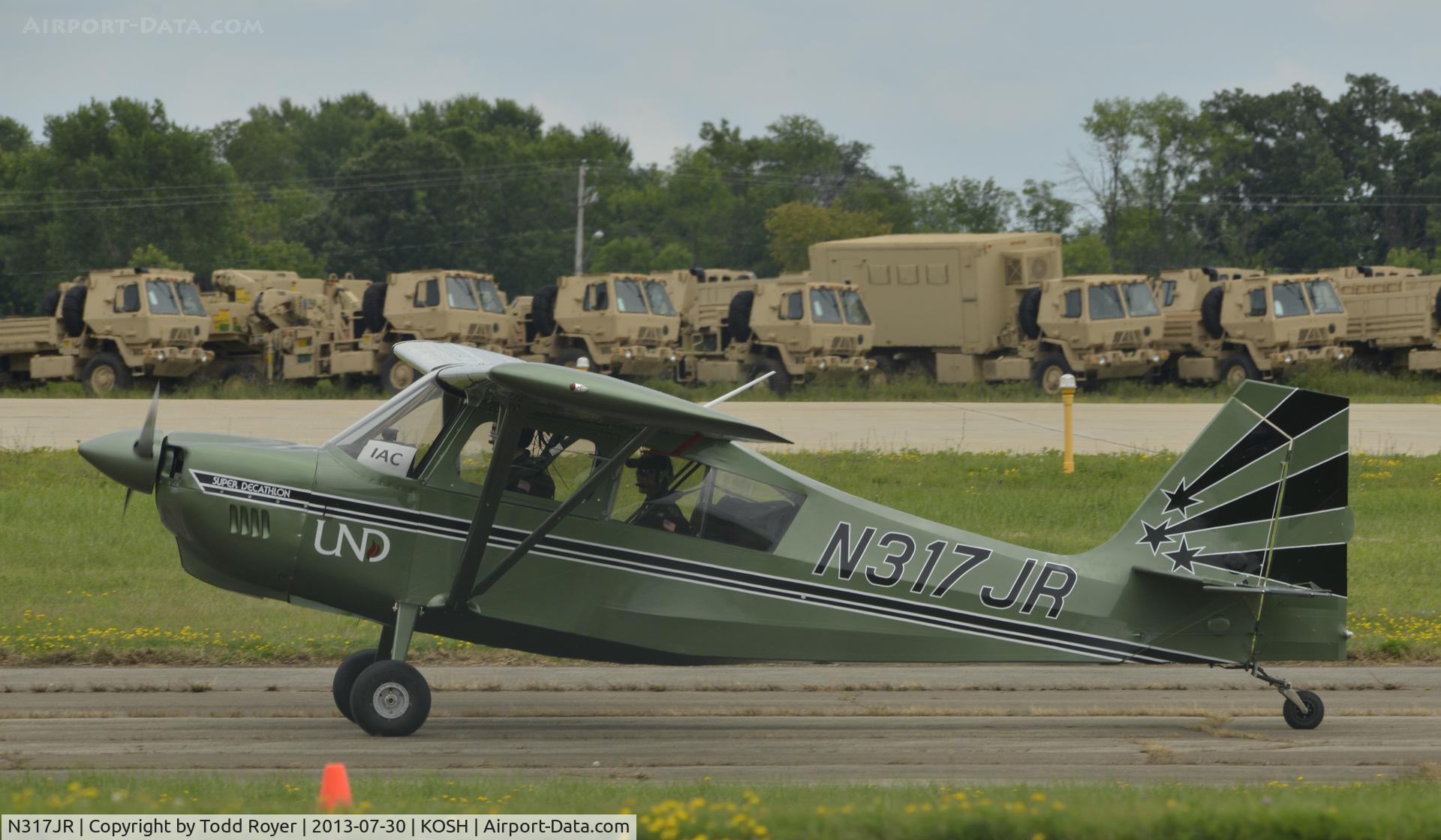 N317JR, 2011 American Champion 8KCAB Super Decathlon C/N 1105-2011, Airventure 2013