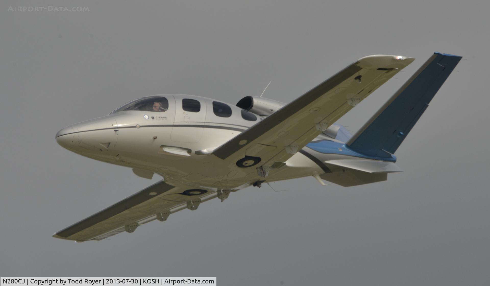 N280CJ, 2008 Cirrus SF50 Vision C/N 0001, Airventure 2013