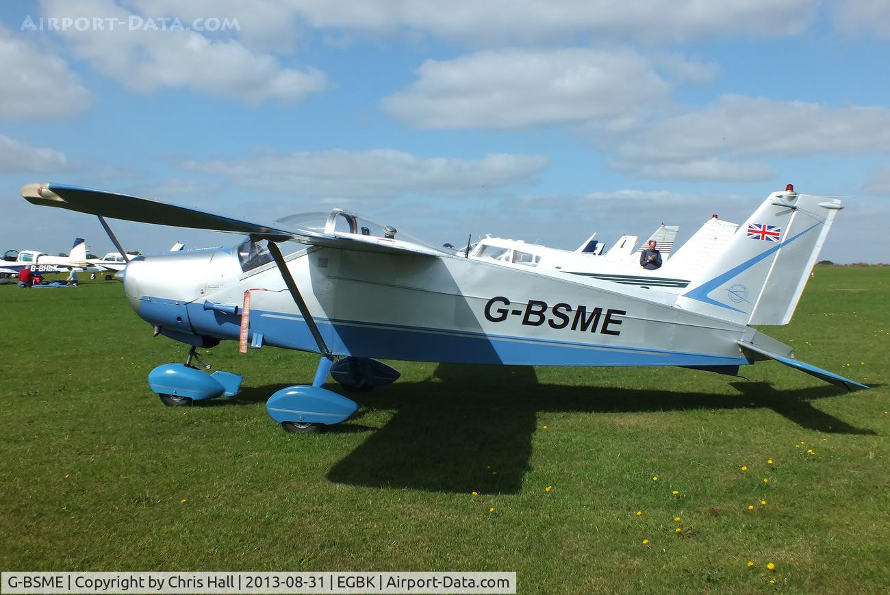 G-BSME, 1966 Bolkow Bo-208C Junior C/N 596, at the LAA Rally 2013, Sywell