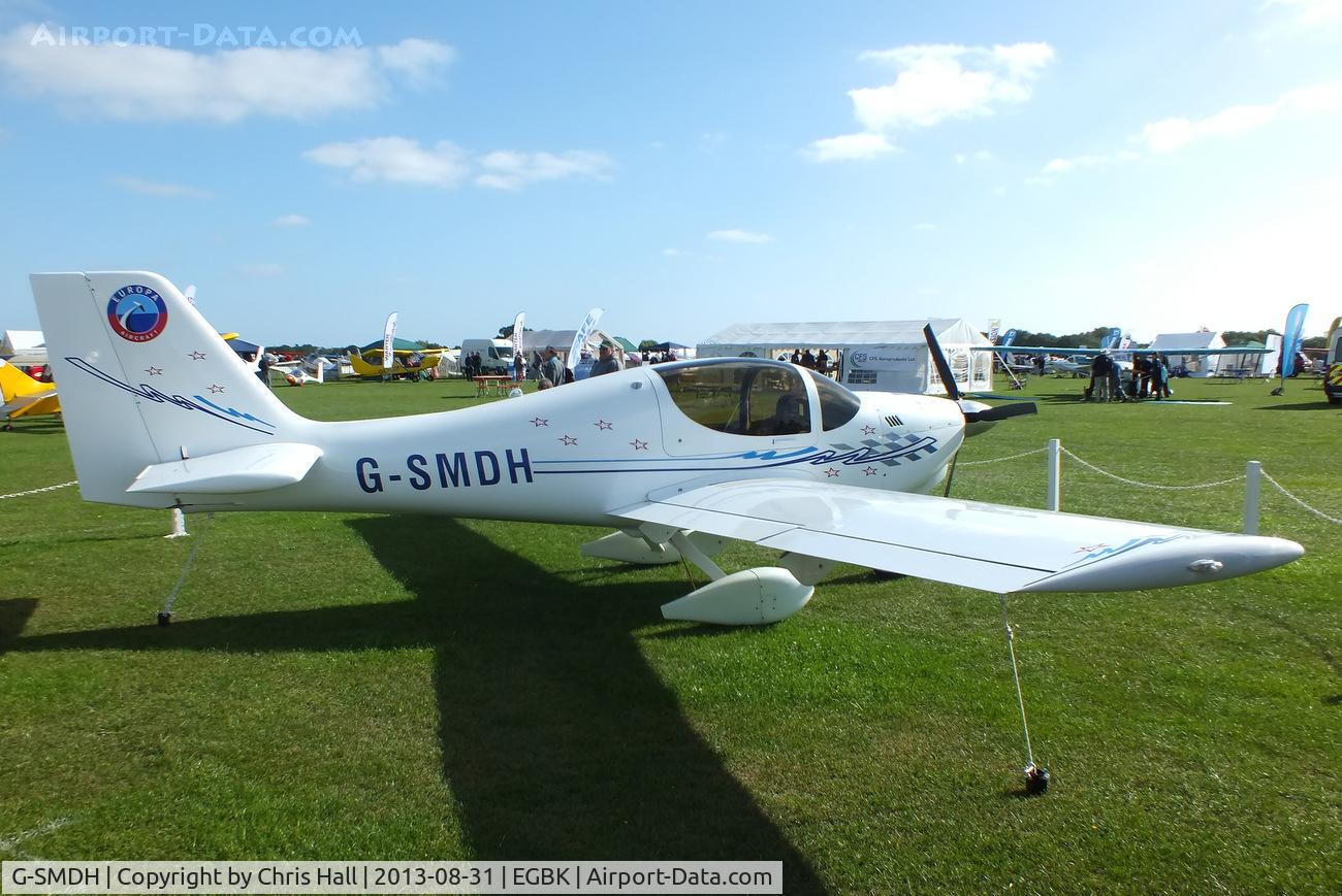 G-SMDH, 2006 Europa XS Tri-Gear C/N PFA 247-13367, at the LAA Rally 2013, Sywell